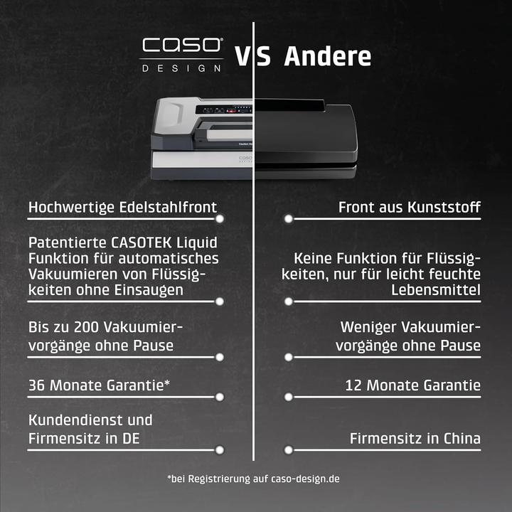 Produktbild Caso VRH 790 Pro Vacuum