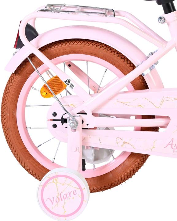 Actual product image Volare - Children's Bicycle 14 - Ashley Pink Pastel (51433) (14")