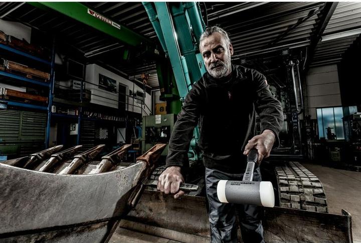 Actual product image Halder Nylon hammer (450 g)