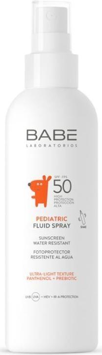 Produktbild Babe Laboratorios Pediatric Fluid Spray SPF 50 Children's Sunscreen Spray UVB (Sonnenspray, SPF 50)