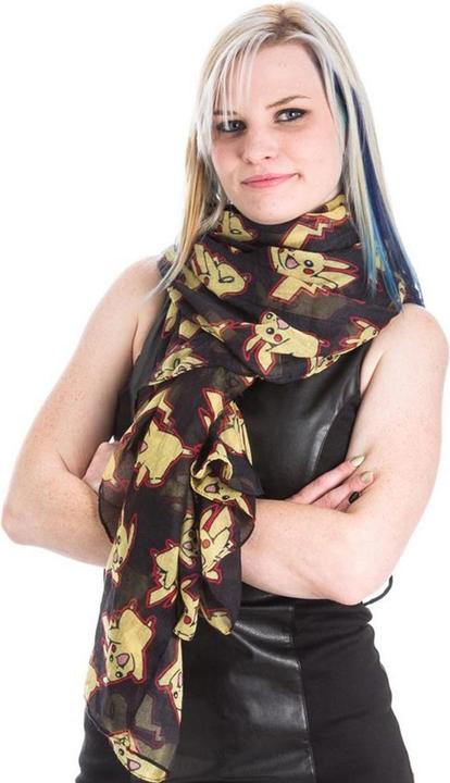 Actual product image Difuzed Pokemon Foulard Pikachu