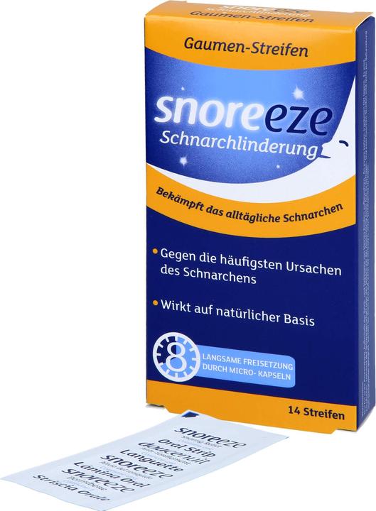 Produktbild Snoreeze Schnarchlinderung Gaumen-Streifen, 14 St. Streifen