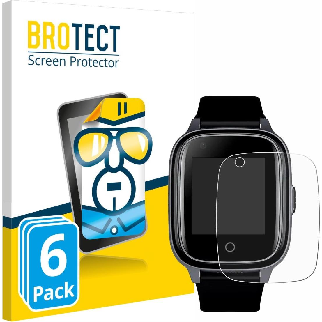 BROTECT Schutzfolie Displayschutz Displayschutzfolie Folie Klar Transparent, Smartwatch Schutzfolie, Transparent