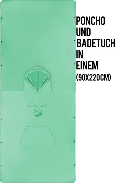 Image du produit Normani Weicher Mikrofaser Badeponcho Nosara