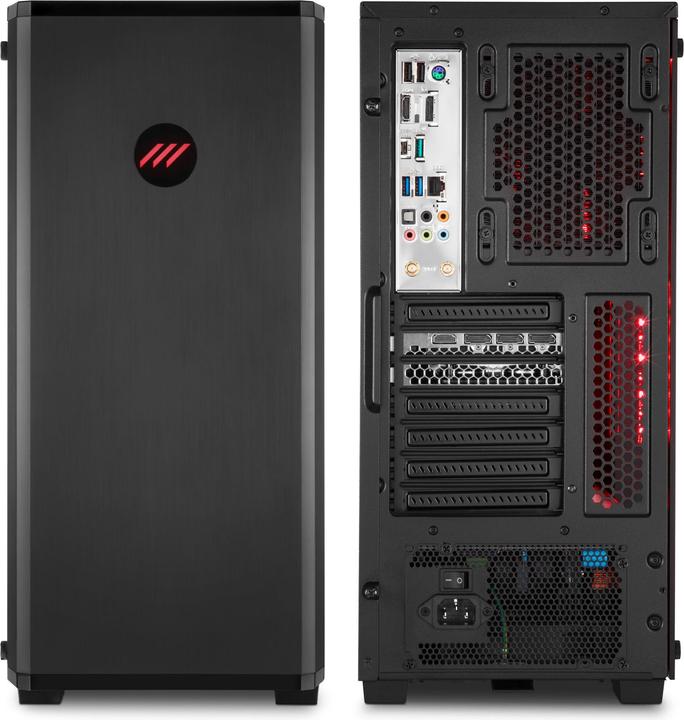 Actual product image Mifcom TEMPEST RTX3060 Ti Ryzen 5 (AMD Ryzen 5 5600X, 16 GB, 1000 GB, GeForce RTX 3060 Ti)
