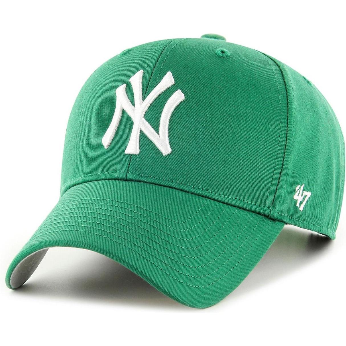 47 Brand, Jungen, Cap, Snapback Kinder Cap BASIC New York Yankees kelly, Grün, (53, 55, 56, 52 C, 54 C)