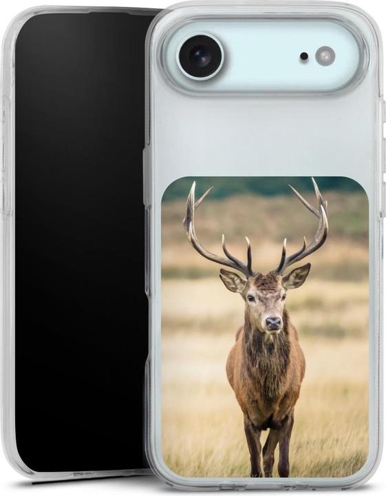 Produktbild DeinDesign Silikon Hülle für Apple iPhone Air Handyhülle Case Smartphone Schutzhülle Hirsch Wald Wiese (Apple iPhone Air)