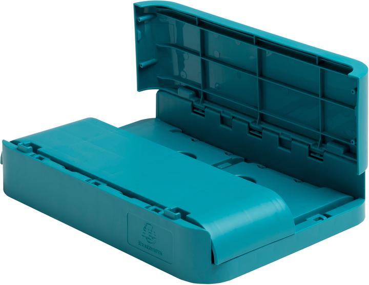 Exacompta Boîte pliable The Smart Case mini Skandi - Bleu Pacifique