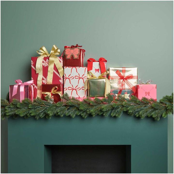 Actual product image Rico Design wrapping paper pixel bows,red.400720 (Wrapping paper)