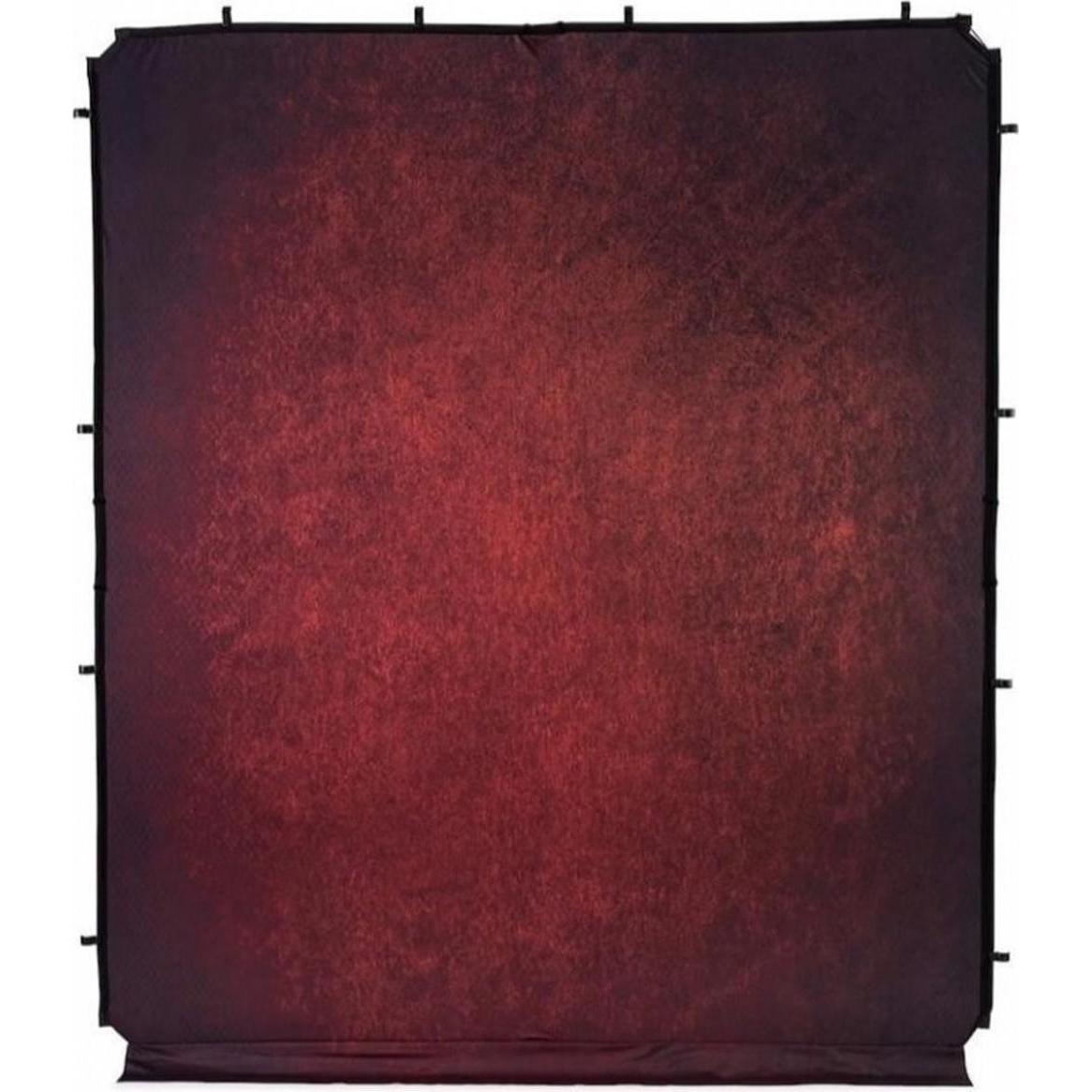 Manfrotto Ezy Frame Vintage Cover, Crimson 2 x 2.3m (200 cm, 230 cm), Hintergrundsystem, Rot