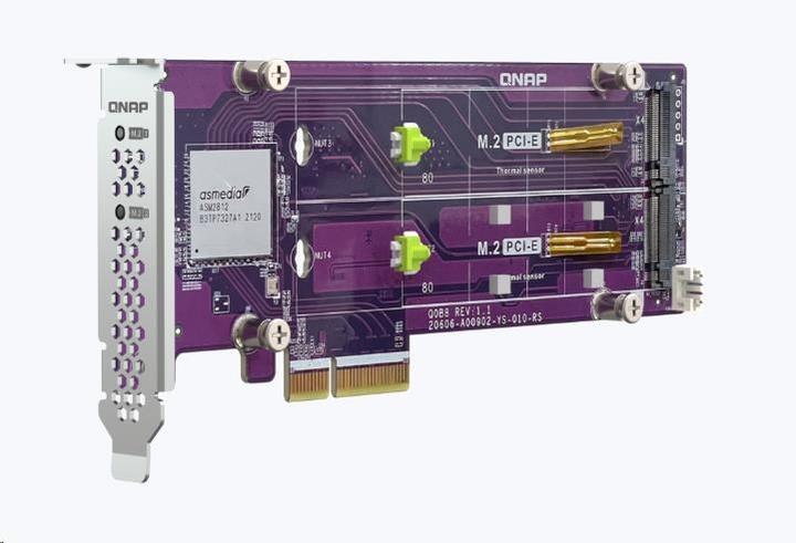 Image du produit QNAP QM2-2P-344A Carte QM2