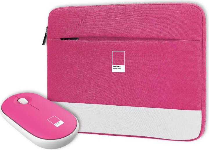 Actual product image Pantone Bundle aus Pfirsichhülse und Maus (15.60", Universal)