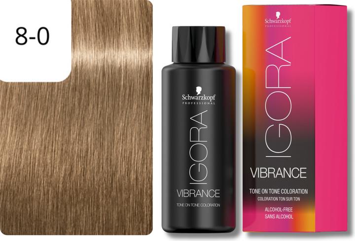 Image du produit Schwarzkopf Professional Teinture pour cheveux IGORA Vibrance NOUVEAU (8-0 Blond clair)