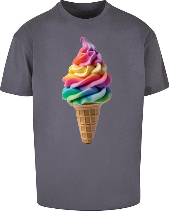 Produktbild Merchcode Pride Scoops Heavy Oversized T-shirt - 170399 (3XL)