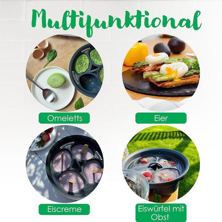 Actual product image CucinaOra Eierkocher-Einsatz für Monsieur Cuisine Smart und Connect