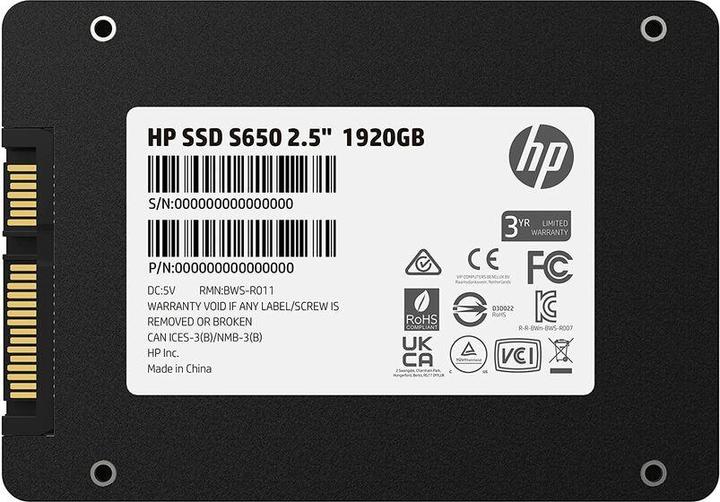 Actual product image HP 345N1AA (1920 GB, 2.5")