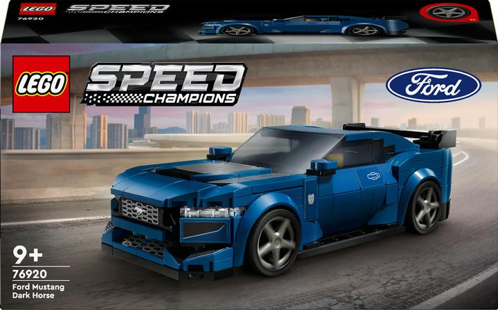 Image du produit LEGO Ford Mustang Dark Horse voiture de sport (76920, LEGO Speed Champions)