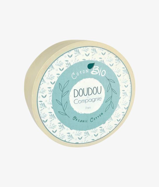 Image du produit Doudou et Compagnie Lapin bio avec doudou,rose 15cm
