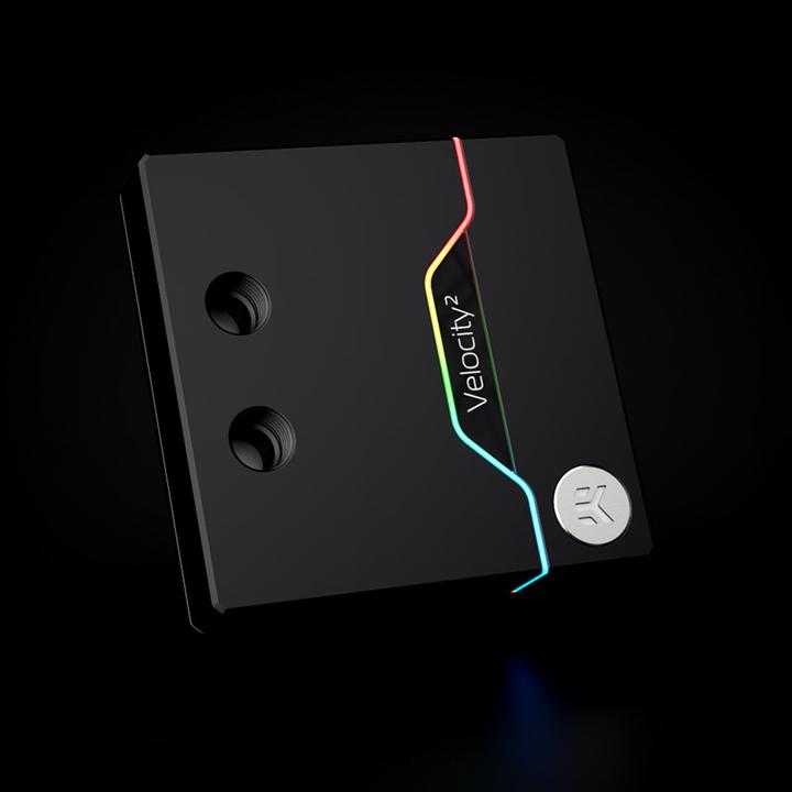 Produktbild EKWB EK-Quantum Velocity² D-RGB CPU Wasserkühler - Intel 1200, Nickel + Acetal