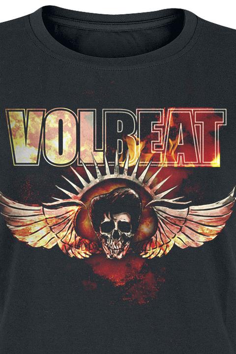 Produktbild Volbeat Burning Skullwing (S)