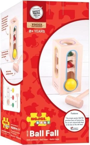 Actual product image Bigjigs Wooden hammer game