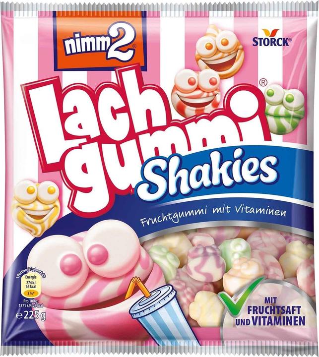 Produktbild nimm2 Lachgummi Shakies (1 Stk., 225 g)