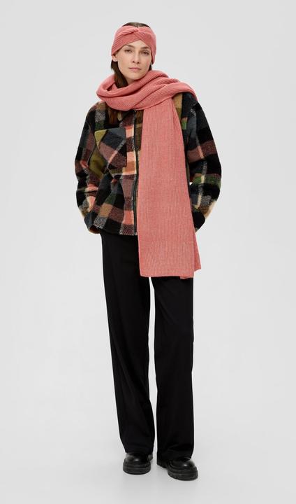 Immagine prodotto s.Oliver Tuch Schal in Rippstrick mit Wolle