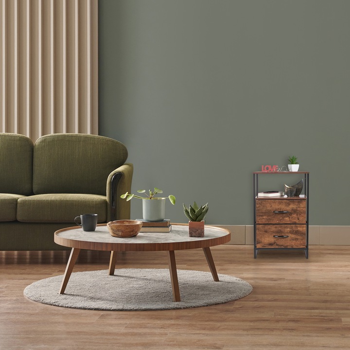 Actual product image Relaxdays Bedside table (45 x 40 x 70 cm)