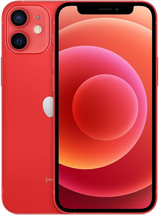Image du produit Re!commerce iPhone 12 Mini (128 Go, Rouge, 5.40", 12 Mpx, A / Comme neuf)