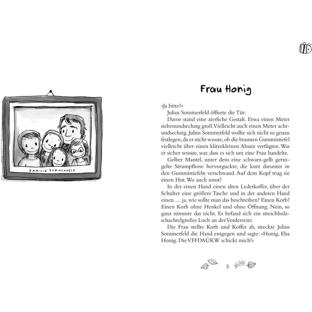 Thumbnail - Und plötzlich war Frau Honig da, Kinderbücher von Sabine Bohlmann