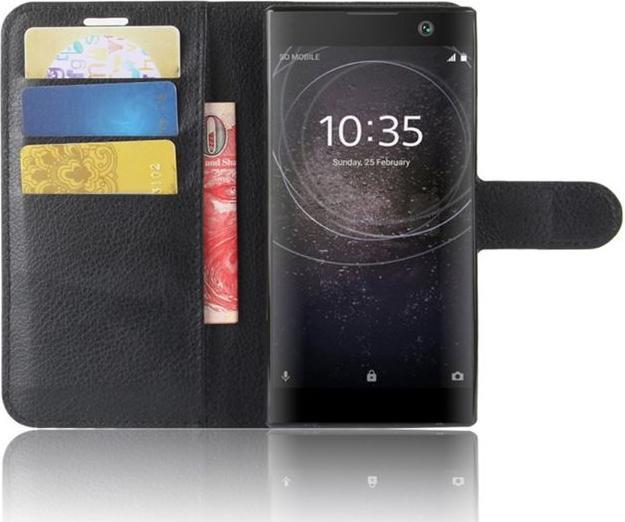 Image du produit MU Classic Couverture en cuir avec texture litchi (Sony Xperia XA2)