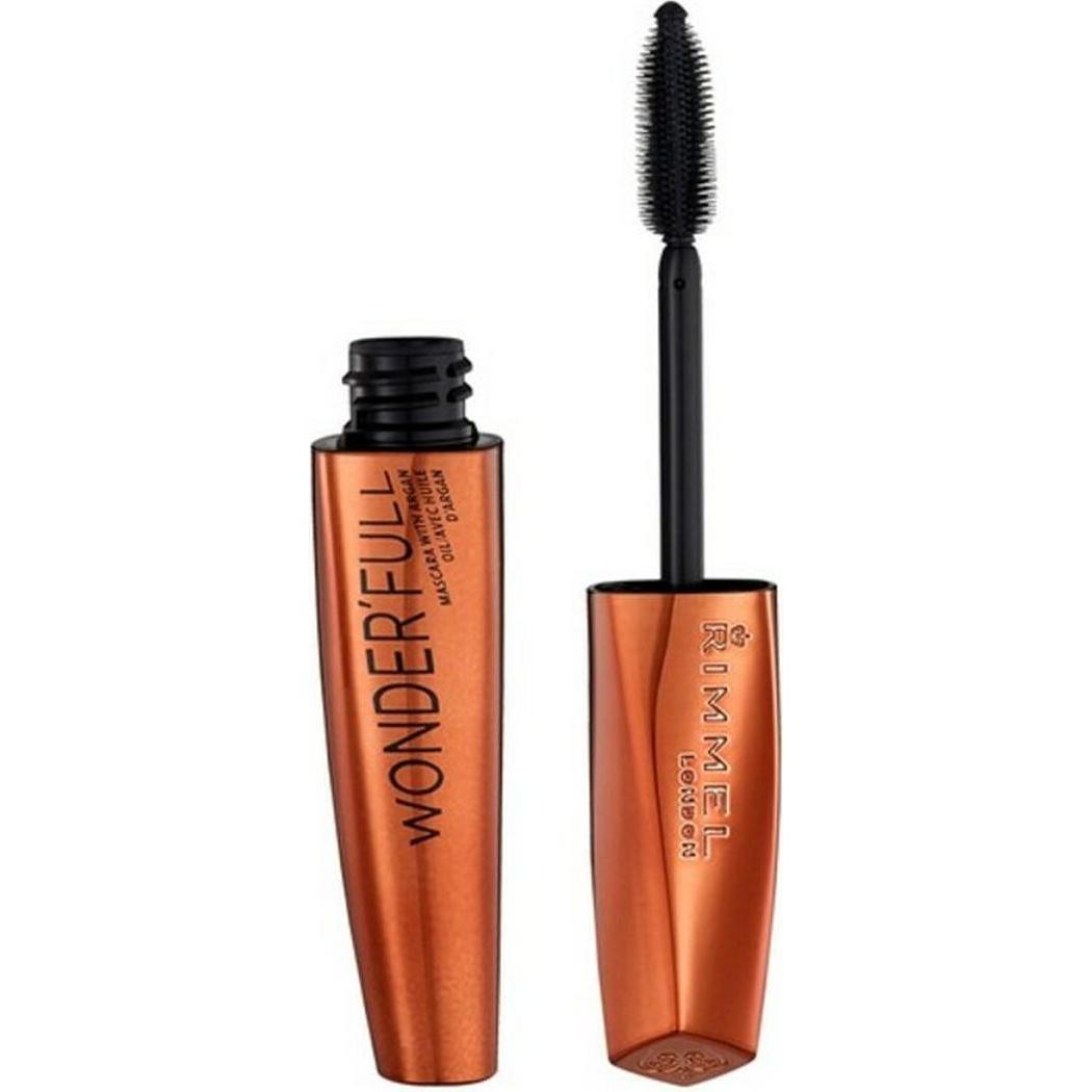 Rimmel London Nero Mascara, Meraviglia Piena (001 - 001 Black, )