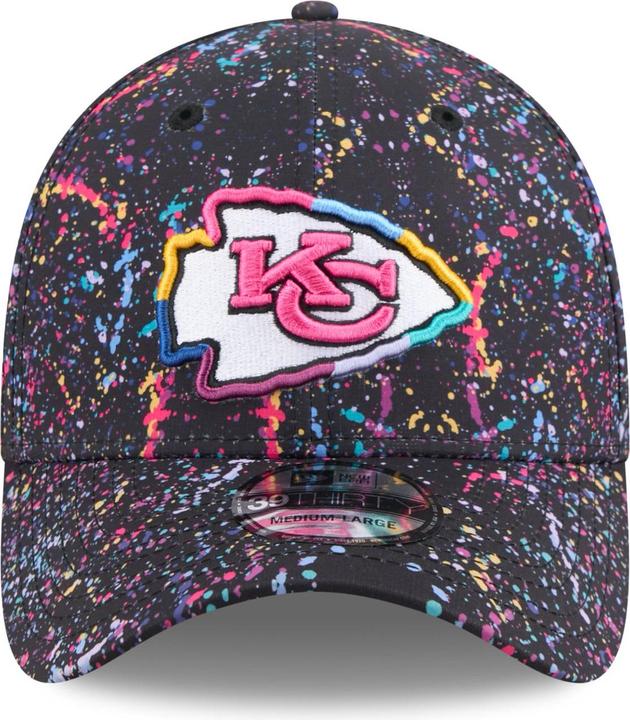 Actual product image New Era 39Thirty Cap CRUCIAL CATCH Kansas City Chiefs - L/XL