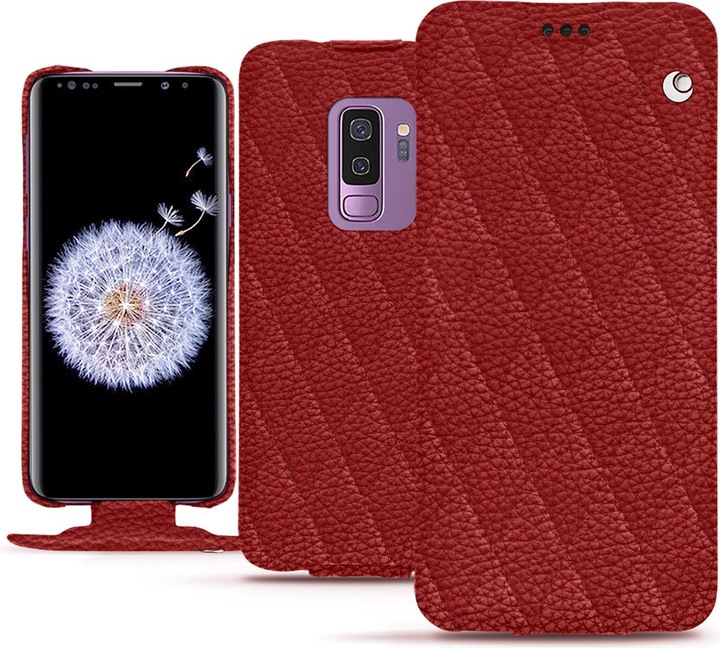 Actual product image Noreve Leather cover vertical (Samsung Galaxy S9+)