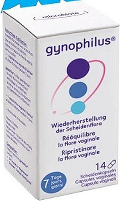 Produktbild GynOphilus Scheidenkapseln (Vaginalzäpfchen)