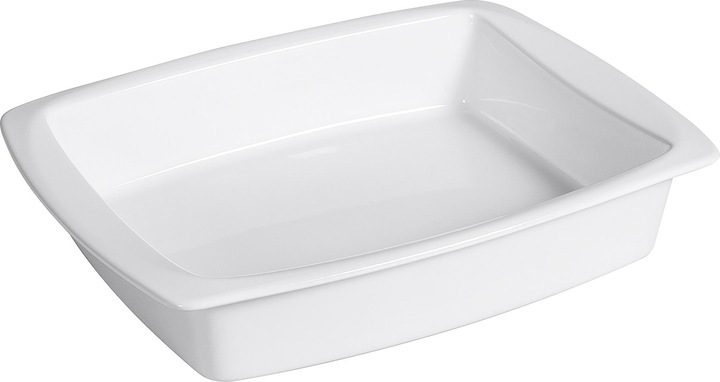 Actual product image Vista alegre Casserole dish Fusion stoneware 37x29cm white