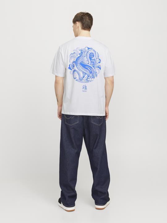 Actual product image Jack & Jones Jorsnake Tee Ss Crew Neck Tg Ln (XXL)