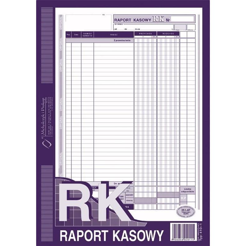 Michalczyk Prokop Michalczyk & Prokop Kassenbericht A4 80 Blatt (410-1) (80x) (410-1)
