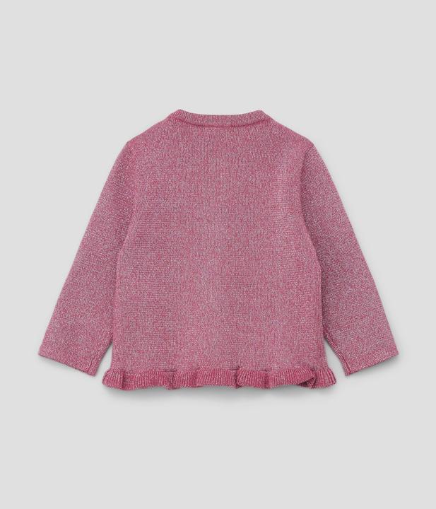 Produktbild s.Oliver Strickjacke Strickjacke mit Rüschen (86)