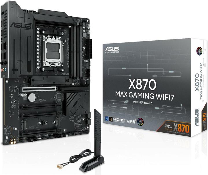 ASUS X870 Max Gaming WIFI7 (AM5, AMD X870, ATX)