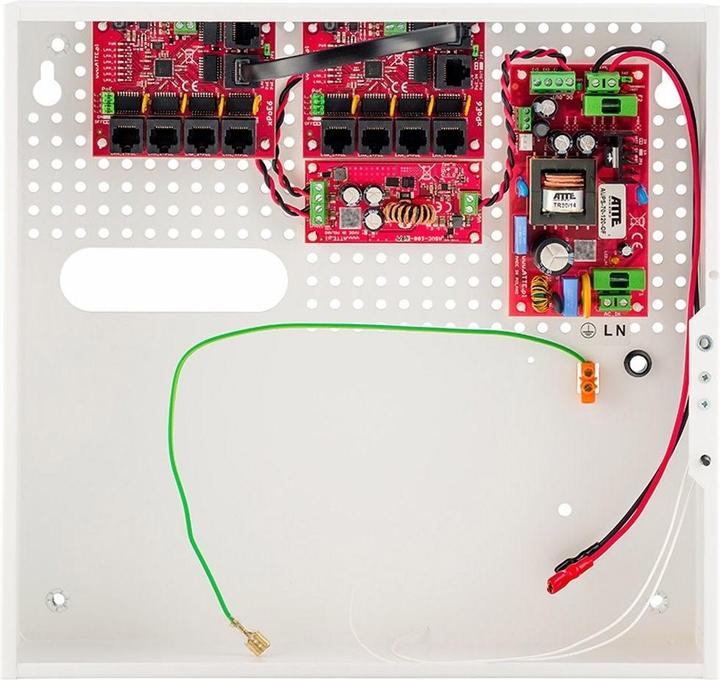 Productafbeelding Atte 9-POORTS-SCHAKELAAR MET BUFFERVOEDING IPUPS-9-11-F (9 ports)