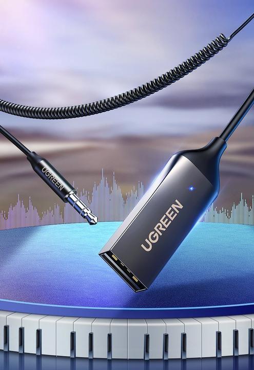 Actual product image Ugreen USB A - 3.5mm jack (Receiver)