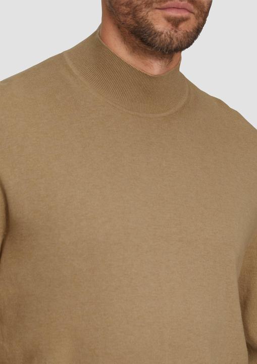 Produktbild S.Oliver Strickpullover Softer Turtleneckpullover aus Baumwoll-Merino-Mix (XXL)