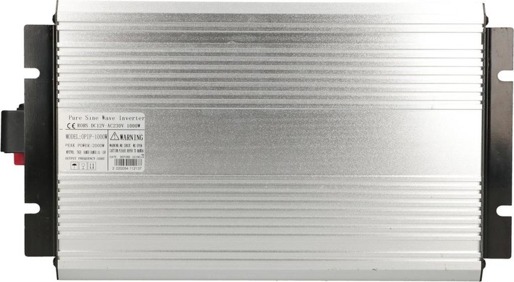 Produktbild Extralink VOLTAGE CONVERTER -,, PURE SINUS OPIP-1000W power adapter/inverter Auto Aluminium
