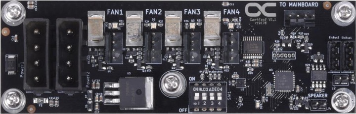 Actual product image Alphacool ES Guardian 4Port Powerfan Hub (4 Fan)