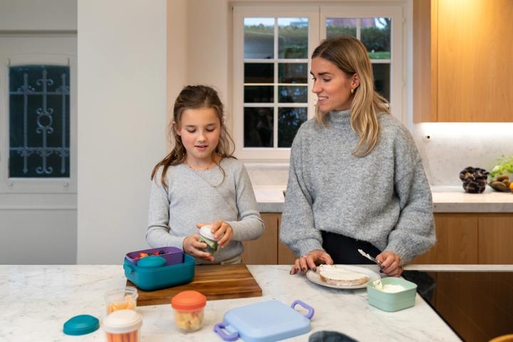 Produktbild Amuse Rikko Lunchbox PP lagoon sky