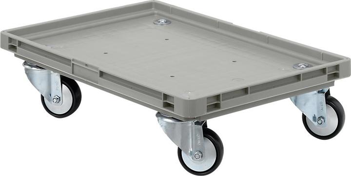 Actual product image Schäfer Shop Roll-Fix, plastic castors, 600 x 400 x 125 mm (200 kg)