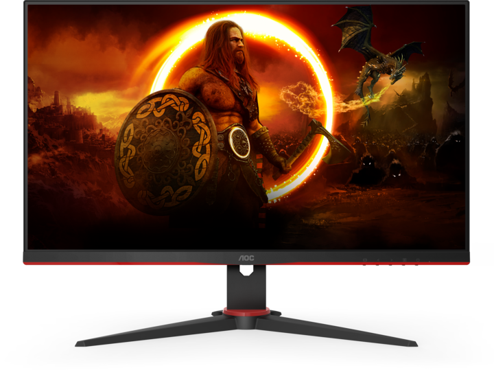 Actual product image AOC 24G2ZE/BK (1920 x 1080 pixels, 23.80")