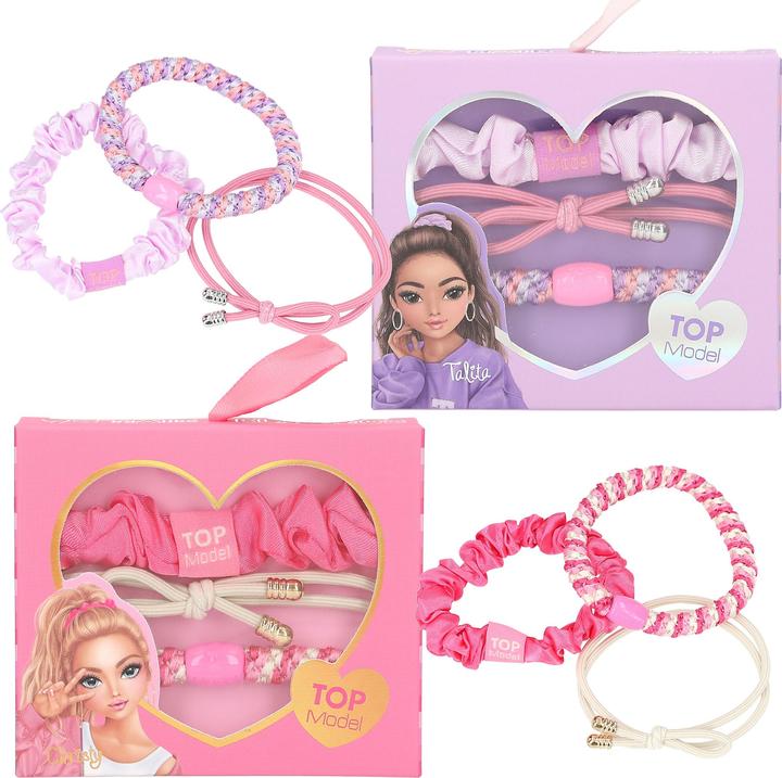 Top Model TOPModel Haargummis Set - 3 Stück.