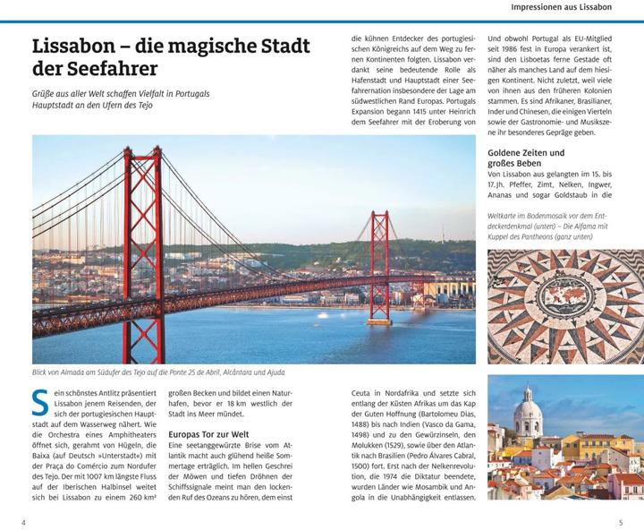 Actual product image Lisbon travel guide (German, Renate Nöldeke, 2020)